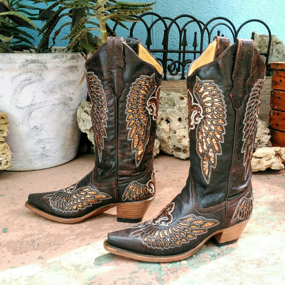 NWOB Corral cowboy boots size 7M - Picture 5 of 7